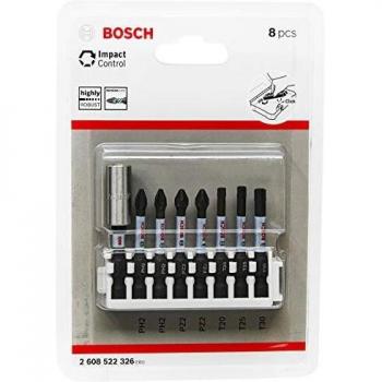 8 piezas de destornilladores Impact Control Bosch
