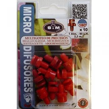 S&M 542749 Microdifusor 180º, Rojo
