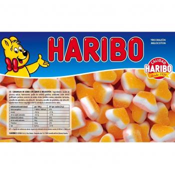 Haribo Tricorazon Melocoton Caramelos de Goma - 1000 gr