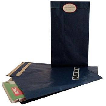 APLI 101654-Sobre Kraft 18 x 32 x 6 cm color azul 250 u.