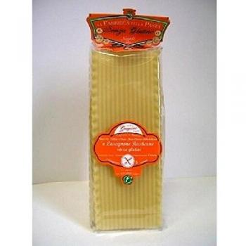 Lasagna Gragnano Rusticone 500g - Pasta de alta calidad, hecha en Italia, con textura rugosa para una mejor retención de salsas, ideal para platos al horno y recetas tradicionales