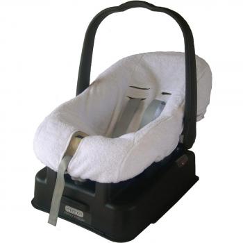 CLAN Asiento DEL BEBÉ cubierta universal esponja blanca 0-13 kg 3 Arnés