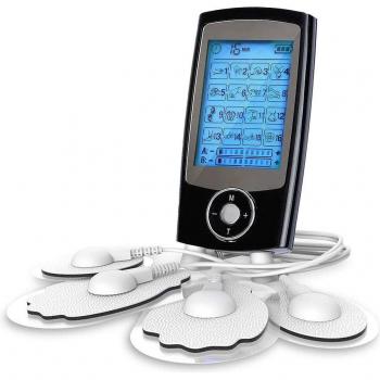 Electroestimulador muscular portátil MHD-16AB con 16 modos y 20 intensidades