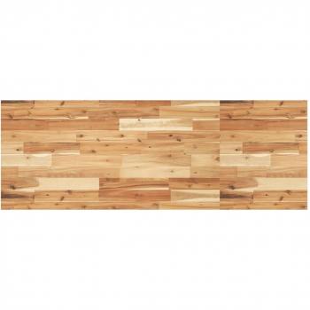 Tablero Escritorio Madera Maciza Acacia Sin Tratar 140x50x2 Cm Marrón