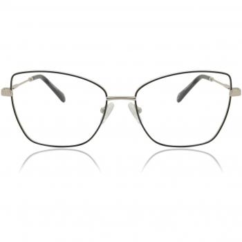 Cat Eye Montura Completa Metálico Dorados Gafas Recetadas Anti-Azules para Mujer - SmartBuy Collection