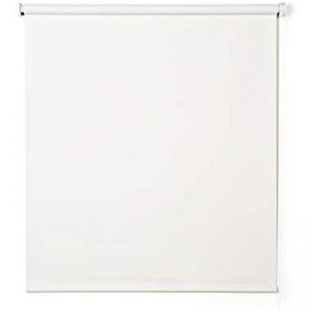 Estor Enrollable Blackout 100% Opaco Crudo, 180 x 180 cm, Cortina de Tejido Poliéster para Oscuridad Total en Ventanas y Puertas