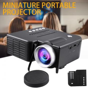 Miniproyector LED Inteligente HD con WiFi y Sincronización Inalámbrica para Cine en Casa