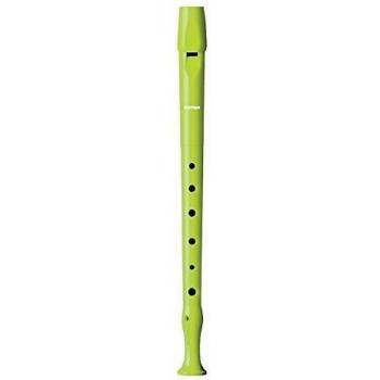 FLAUTA HOHNER DULCE DE PLÁSTICO .COLOR VERDE CON FUNDA Y LIMPIADOR