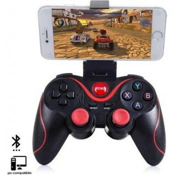 Mando Inalámbrico para Smartphone con Bluetooth - DAM Negro, 15x3x11cm