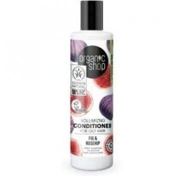 Organic Shop Fig & Rosehip Volumizing Conditioner for Oily Hair, 280ml