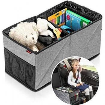 Caja Organizadora de Coche Reer TravelKid - Auto-Organizador Plegable para Niños