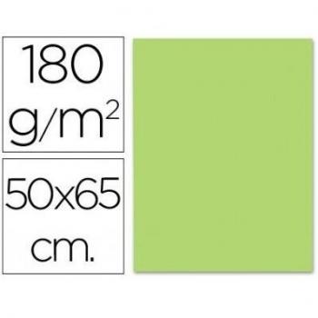 Liderpapel - Cartulina 50x65 cm 180g/m2 verde hierba