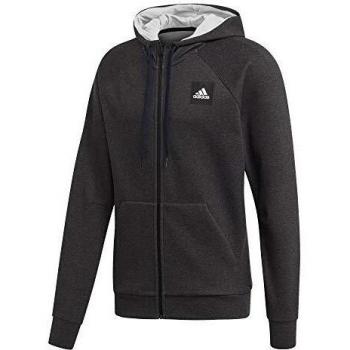 adidas Mhe FZ Sta Sudadera, Hombre, Black Melange, XL