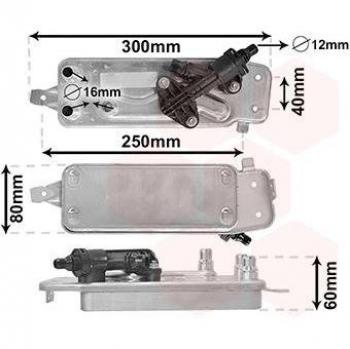 Radiador de aceite para transmisión automática VAN WEZEL 06013708