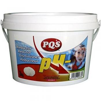 PQS Reductor pH - sólido Aguas de Piscinas. Bote 3 kg.