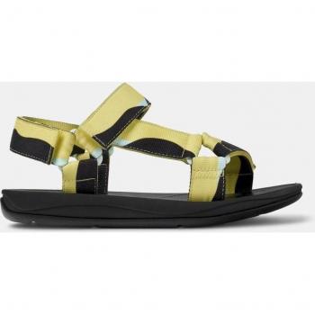 CAMPER Match Sandals for Men in Yellow, Black, Blue - Size 44 (or 10.5) - Cotton Fabric