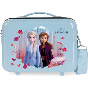 Neceser infantil Disney Frozen ABS In The Woods Azul