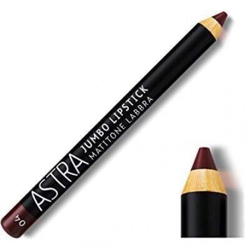 Astra Jumbo Lipstick Full Color 04 Plum - Creamy Lip Pencil