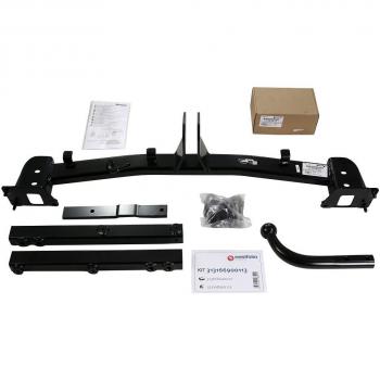 Enganche de remolque fijo tipo cuello de cisne WESTFALIA 313166900113 para Mercedes C Clase (W203/S203) (06/2000-03/2007) - Incluye kit eléctrico específico de 13