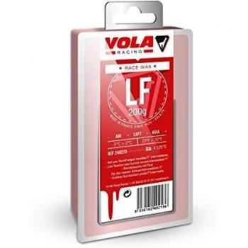 Cera de Esquí Vola Race LF Roja 200 g - Fluorada para Competición