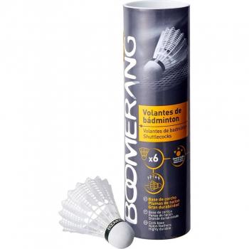 Boomerang Tubo de 6 volantes de bádminton