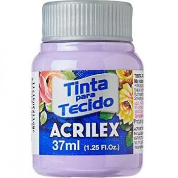 Acrilex Pintura Textil al Agua Lila 37 ML Ref. 528