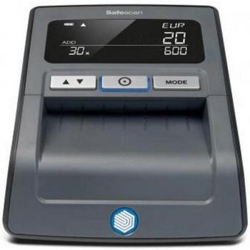 Safescan 155-S Negro Detector y Contador de Billetes Falsos con 7 Puntos de Verificación Actualizable por USB