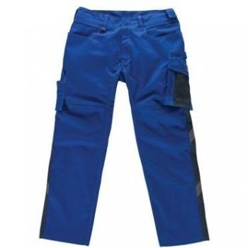 Pantalones de Trabajo Mascot Oldenburg Azul Real/Navy Talla 82C60 (L32W44.5) con Bolsillos Amplios
