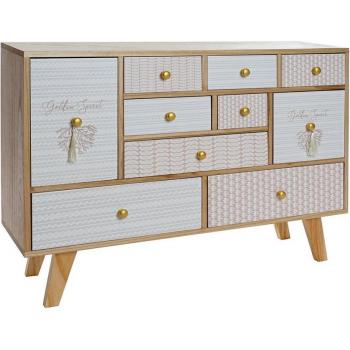 Aparador Buffet de Madera de Paulonia 95x26x67,5 cm