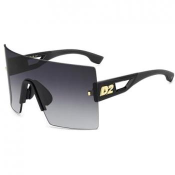 Dsquared2 D2 0126/S Stylish Black Men's Sunglasses with Anti-Reflective Lens