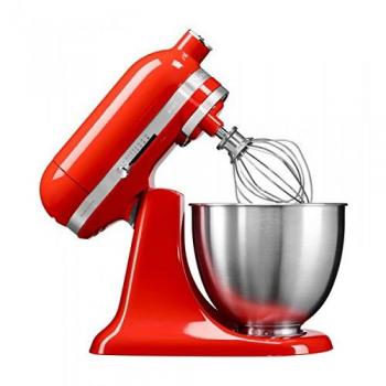 KitchenAid Mini 250W 3.3L Rojo - Robot de cocina