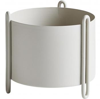 Pidestall - Maceta gris/Al. 15cm/Ø 15cm