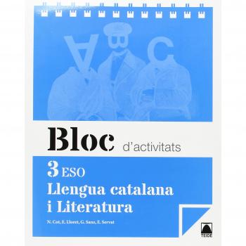 Bloc d'activitats. Llengua catalana i Literatura 3r ESO - 9788430789931 - Cot Escoda, Núria/lloret Magdalena, Empar/servat Ballester, Esperança/ferran Moltó, Francesc De Paul