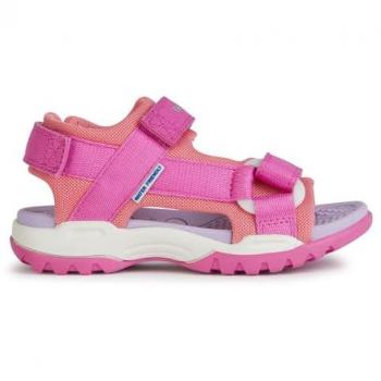 Sandalias Geox Niña Modelo Borealis Fucsia/Coral Claro 36 EU