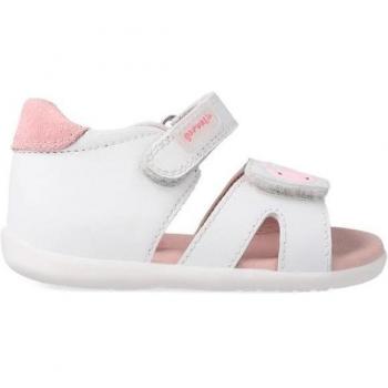 Sandalias Garvalín Primeros Pasos 232301 Blanco Llamita