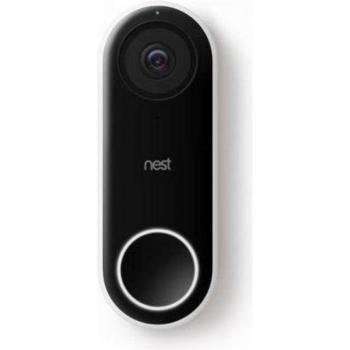 Google Nest Hello Video Doorbell - Inalámbrico, WiFi, Visión Nocturna, Infrarrojos