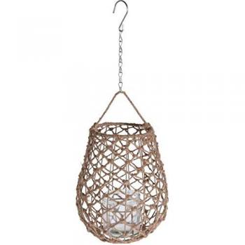 Lámpara Colgante Portavelas 25 x 29 cm con Diseño Elegante