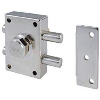 Yale 160RHN Cerrojos De Seguridad De Sobreponer Para Puertas, Niquelado, 16-0