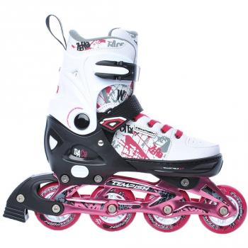 TEMPISH Daco Patines Ruedas Ajustables, Unisex niños, Blanco, 33-36