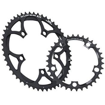Miche Super 11 Plato 110 Campagnolo, Negro, 53 T