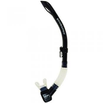 Scubapro escapar semiseco snorkel- negro