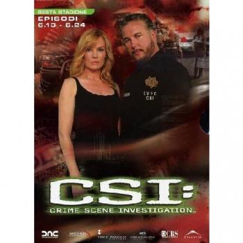 Csi scena del crimine stagione 6 parte 2 3 italia dvd