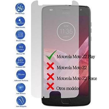 Todotumovil Protector de Pantalla Motorola Moto Z2 Play 5.5 de Cristal Templado Vidrio 9H para movil