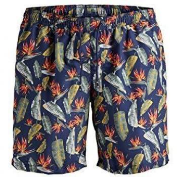 Jack & Jones - Bañador tipo bóxer para hombre, talla grande turquesa 46W