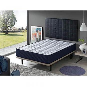 Colchón de Espuma 200x200 Sibaris - Altura 26 cm, Viscoelástico, Reducción de Puntos de Presión, Adaptable y Transpirable