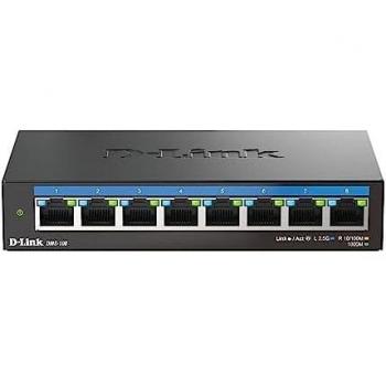 D-Link DMS-108 8-Port Unmanaged Multi-Gigabit Ethernet Switch (2.5G)