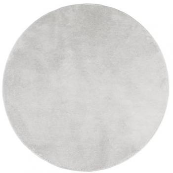 Alfombra corta OVIEDO gris Ø 80 cm