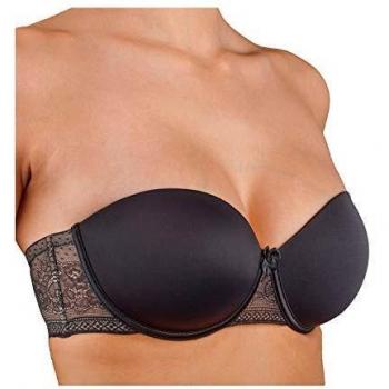 Selene Sujetador Copa C sin Tirantes Silvia C - Negro, 100