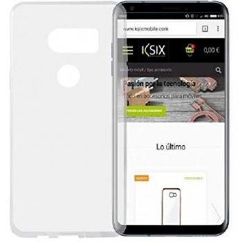 Ksix Flex - Funda TPU para LG V30, Transparente
