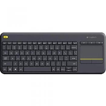 Logitech Teclado INALAMBRICO TOUCHPAD K400 Plus BK